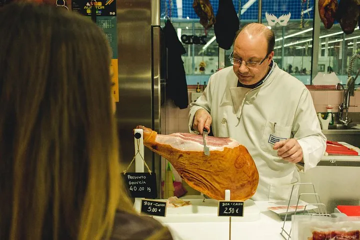 Petiscos and a glass of port on a Porto food and wine tour with local tastings, Portugal
